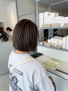 ザスカイ(THE SKY) #髪質改善#ハイライト#ボブ