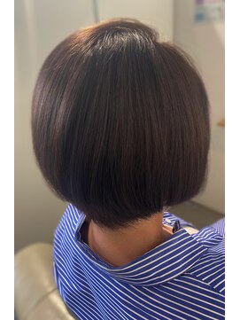 アクロ ヘアー(ACRO HAIR) ショートボブ×ブルーバイオレット