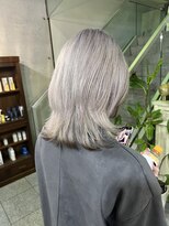 ヘアーデザイン アルエ(HAIR×design ARUE)&nbsp;ホワイトウルフ×裾ブラック