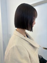 パーク 福岡天神西通り店(parc)&nbsp;ミニボブ ボブヘアー アッシュブラック