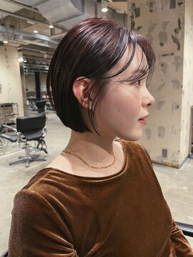 ドットプラス リム(Dot+LIM) (stylist高橋)ジューシーレッドボブ