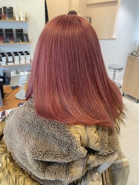 チェルシーヘアーデザイン(Chelsea hair design) ピンクカラー｜ピンクベージュ｜ペールピンク｜ハイトーンカラー