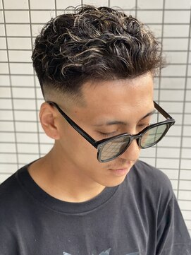 スウェル 柏店(Swell) #ベリーショート#ダークアッシュ#ニュアンスパーマ#韓国マッシュ