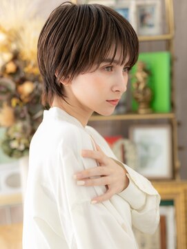 カバーヘア ブリス 上尾西口店(COVER HAIR bliss) 小顔補正カットメンズライクマッシュウルフh3上尾20代30代40代