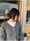 アゴラインのミニボブ