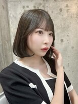 シーシンジュク 新宿南口(Sea shinjuku)&nbsp;アッシュカラー×くびれボブ[韓国/前髪/新宿/レイヤーカット]