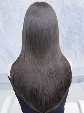 フィヴェント(Fivent) メルティカラー似合わせカットフェミニンロング韓国レイヤー