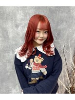 イコ(.ico)&nbsp;ビビットレッド×姫カットレイヤー