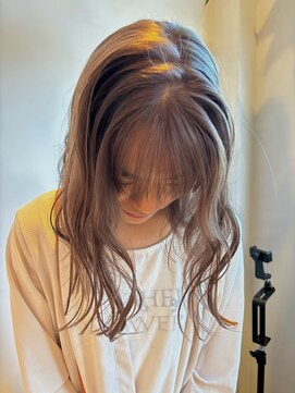 ブローチ(broche) 垢抜けミルクティーベージュ