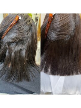 カシュカシュ(cache cache) 髪質改善 縮毛矯正美髪ストレート二子玉川用賀