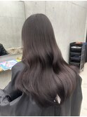 ラベンダーブラウン　ブリーチなしカラー　ラベンダーカラー