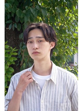 メンズサロン ルーツ 巣鴨(メンズサロン roots) 毛流れセンターパート