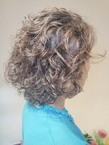 松本平太郎美容室 国立店 ミディアムウェーブ×クリープパーマ