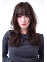 エースハバナ 渋谷(1 HAVANA) チョコグレージュ/20代30代大人かわいい/ミディアムレイヤー