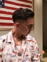 ローサムカットワークス(LOSOME CUT WORKS)&nbsp;フェード　スキンフェード　ポンパドール　七三　サイドパート