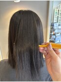 地毛風艶髪カラー