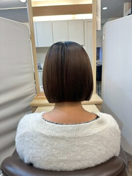 髪質改善/顔周りレイヤーカット/グレージュ[千葉/千葉駅]
