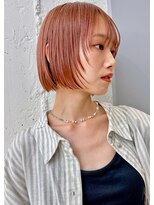 ヒュー 広島(HEW)&nbsp;オトナ女性タイトボブ顔周りレイヤー