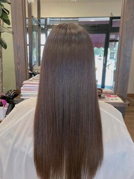 ルテラ(Lutella)の写真/髪の状態に合わせて薬剤を選定します。自然で柔らかな質感で、指通りなめらかな憧れのストレートヘアへ♪