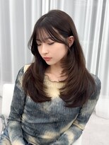 アマトウキョウスマートサロン(AMA TOKYO×Smart Salon) くびれレイヤー/顔まわりカット/レイヤーカット/小顔ヘア