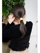 アリー 原宿 表参道(ALLY)&nbsp;ALLY宍戸 髪質改善×ブリーチなしグレージュカラー