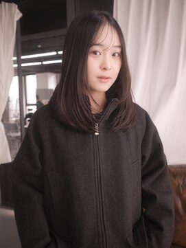 カイコヘアーアンドアートスタジオ(kaiko hair&art studio) ミディアム/レイヤーカット/前髪カット/ナチュラル