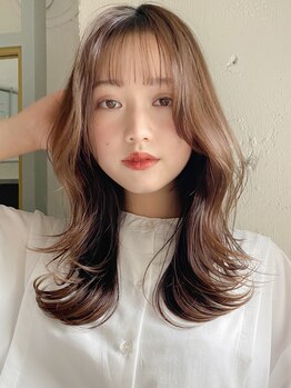 パザパ 嶋店(pa.za.pa)の写真/《髪質改善♪美髪カラー+似合わせカット¥6800~》繊細なカットで毛先まで微調整◎小顔見せ効果も☆