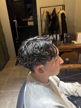 ハイプ 木更津(HYPE) 【シャドウパーマ】MEN’S HAIR/刈り上げセンターパート/木更津
