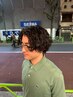 【期間限定/MEN'S限定】メンズカット+メンズパーマ(フェード+¥550)