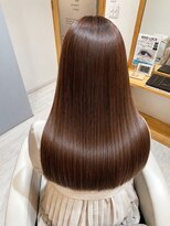 ヘアコレクション アンジュ(Hair collection Unge)&nbsp;カット+艶カラー+髪質改善トリートメント