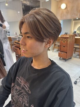 キャンバス バイ ネオリーブ 横浜西口(Canvas by neo.) 横浜★センターパートの毛流れパーマ