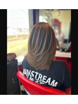 ロック フィールド&nbsp;ミルクティーバレイヤージュ