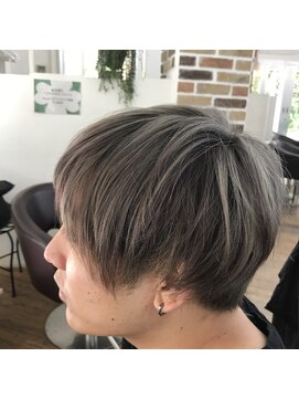 ヘアカラーカハ(hair color KAHA) グレー