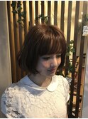 【クレド徒歩1分Fleur】【松浦】大人可愛い ナチュラル小顔ボブ