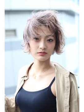 アミヘアーサプライ(AMI Hair Supply) マニッシュショート/インナーカラー/美髪/フレンチボブ