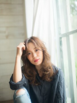 エクファ ヘア リゾート 大津 瀬田店(ex-fa hair resort) 【瀬田◆エクファヘアリゾート】愛されラフウェーブ