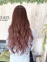 ブリーズ(BREAZE)&nbsp;フェミニンピンクブラウン［博多美容室］