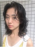 黒髪さんにおすすめ！ゆるめスパイラルパーマ…YOSHIBA