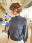 30代40代50代/大人マッシュショート/ひし形【mag銀座】佐藤聖