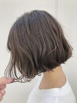 アンドチル 渋谷(AND CHILL) ゆるウェーブミニボブスタイル/20代30代大人ボブ　渋谷