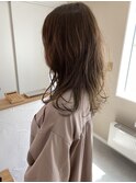 くすみベージュカラー