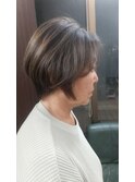 白髪ぼかしハイライト★