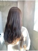 マット系カラーの大人ロング/横浜髪質改善