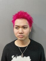 ヘアアンドメイク エジェリ(hair&make egerie)&nbsp;【スパイキーショート/ブリーチ/ピンク/20代/30代/40代/50代】