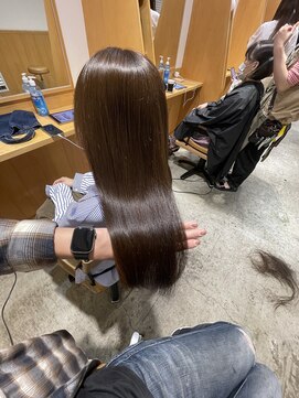 ロンドメリア 天神大名店(Lond Melia) 髪質改善縮毛矯正でツヤサラストレート 髪質改善/艶髪/縮毛矯正/