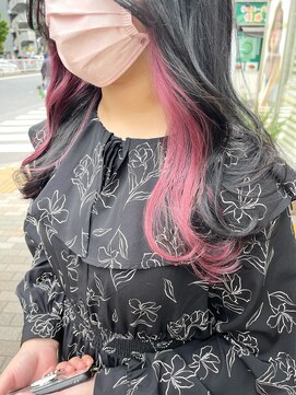 ネオリーブ アンド 渋谷店(Neolive &) プリカール/勧告風インナーカラー