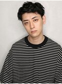 天神【BIRTH】ブルーグレージュ×ニュアンスパーマ×束感　12