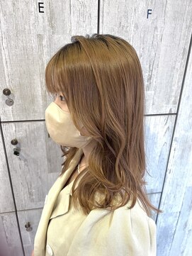 ポイントファイブバイソレイユ 小松店.5 by SOLEIL) 【韓国】【サイドバング】【髪質改善】