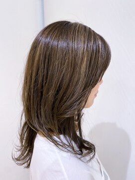 アッシュ 町田駅前通り店(Ash) 【Ash町田駅前通り店 清水重人】ハイライト&オリーブカラー