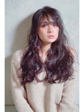 クシュ 所沢西口プロぺ通り(kusyu... ) 前髪マチルダボブピンクベージュインナーグレージュウルフ所沢